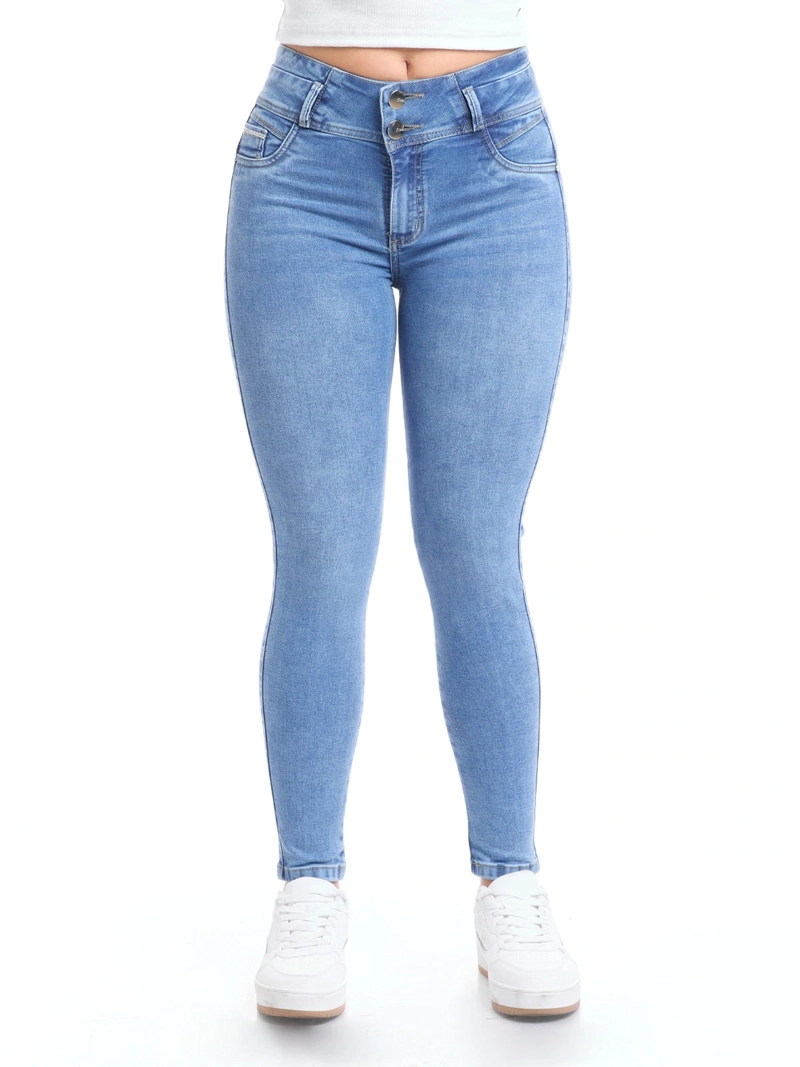 JEANS ALGODÓN SKINNY MUJER METAL JEANS GRETA - 2