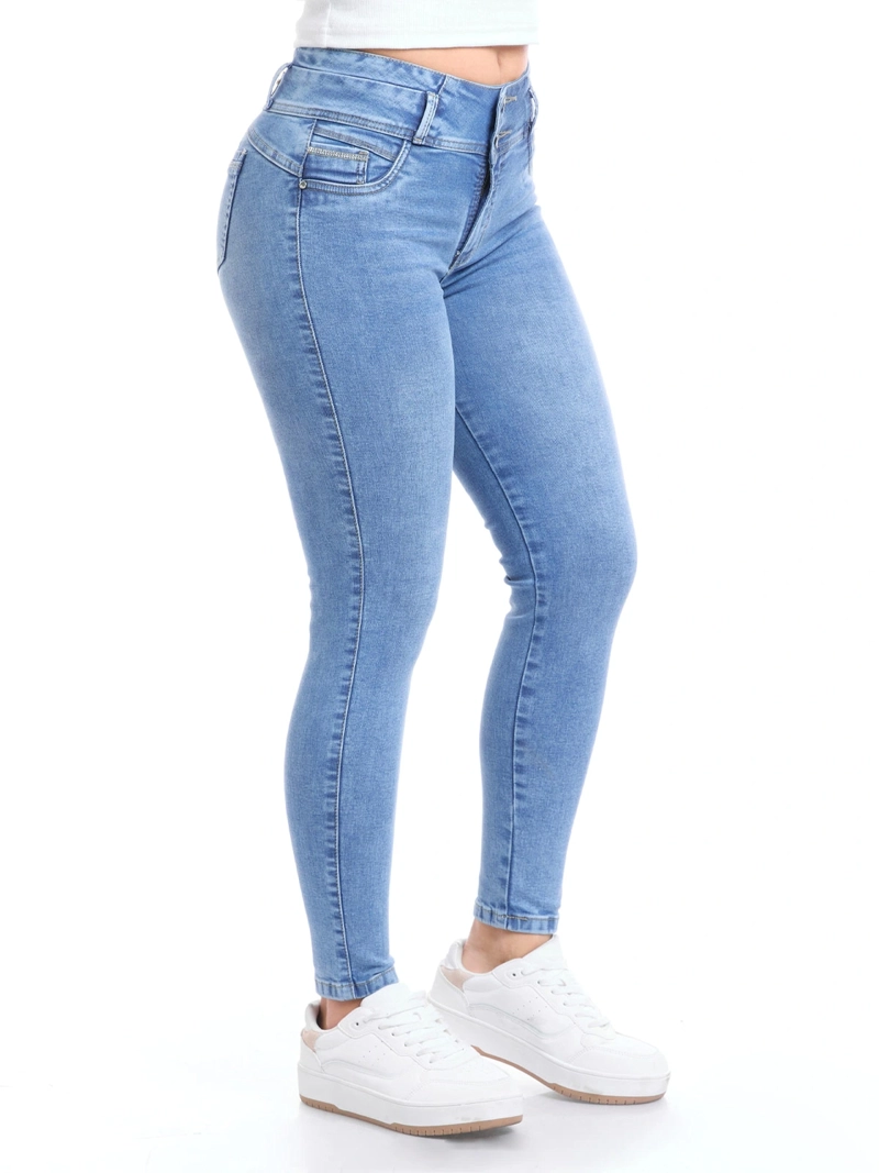 JEANS ALGODÓN SKINNY MUJER METAL JEANS GRETA - 3