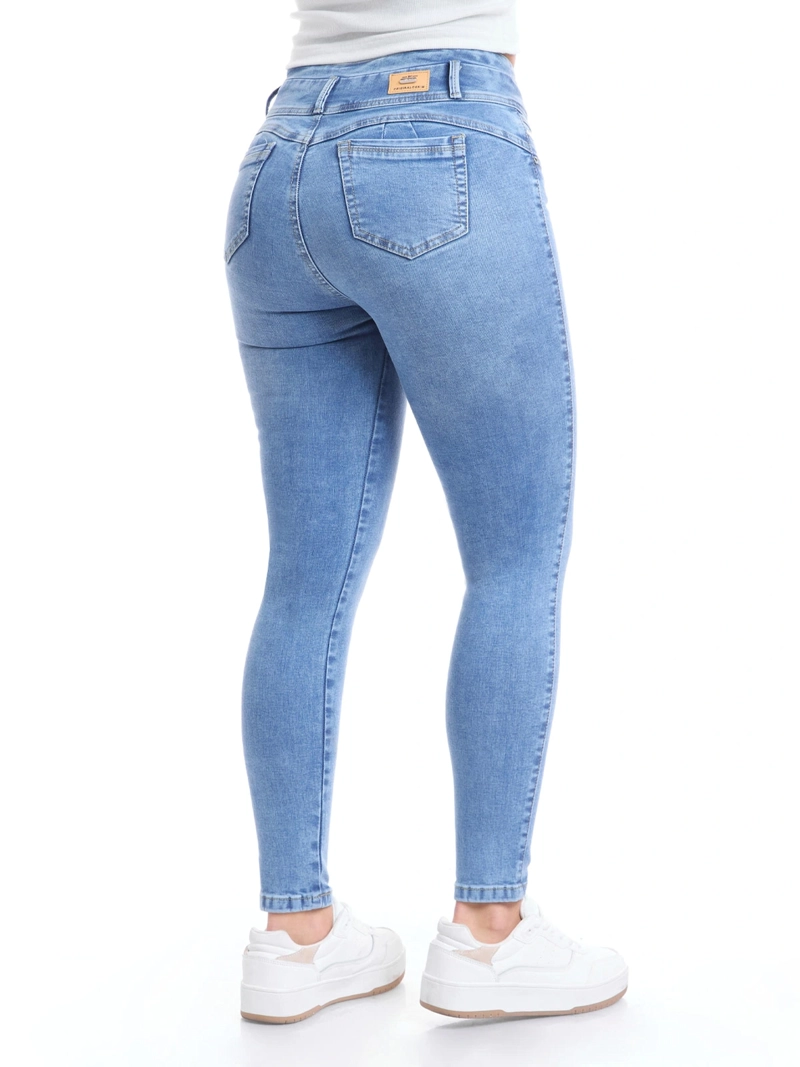 JEANS ALGODÓN SKINNY MUJER METAL JEANS GRETA - 5