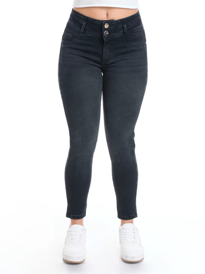 JEANS ALGODÓN SKINNY MUJER METAL JEANS GRETA - 2