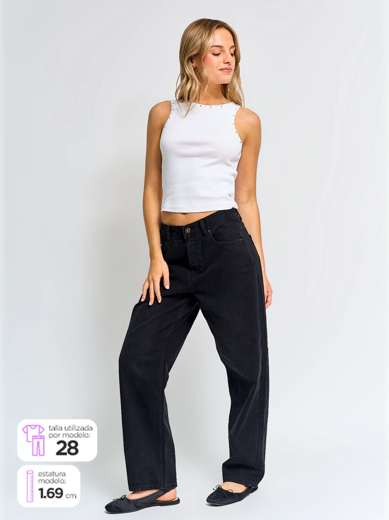 JEANS MUJER PEPE JEANS BARREL - 1