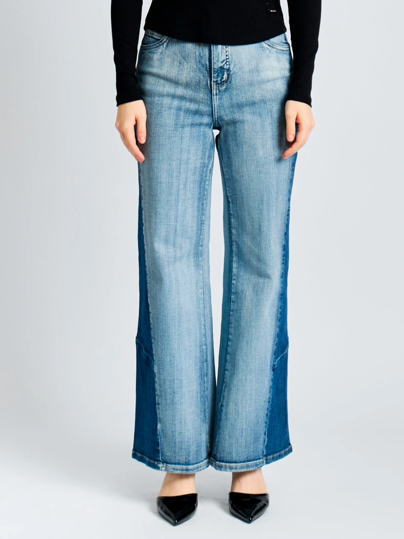 JEANS ALGODÓN FLARE MUJER PARADA 111 DIONE - 1