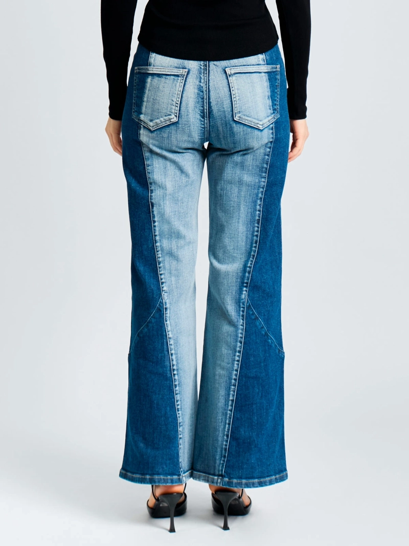 JEANS ALGODÓN FLARE MUJER PARADA 111 DIONE - 4