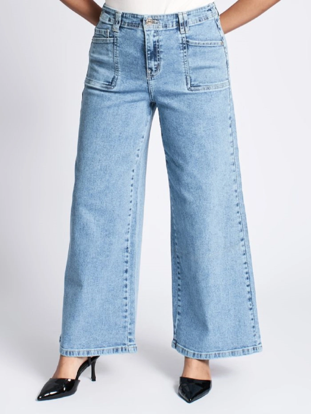 JEANS ALGODÓN WIDELEG MUJER PARADA 111 YUNA - 1