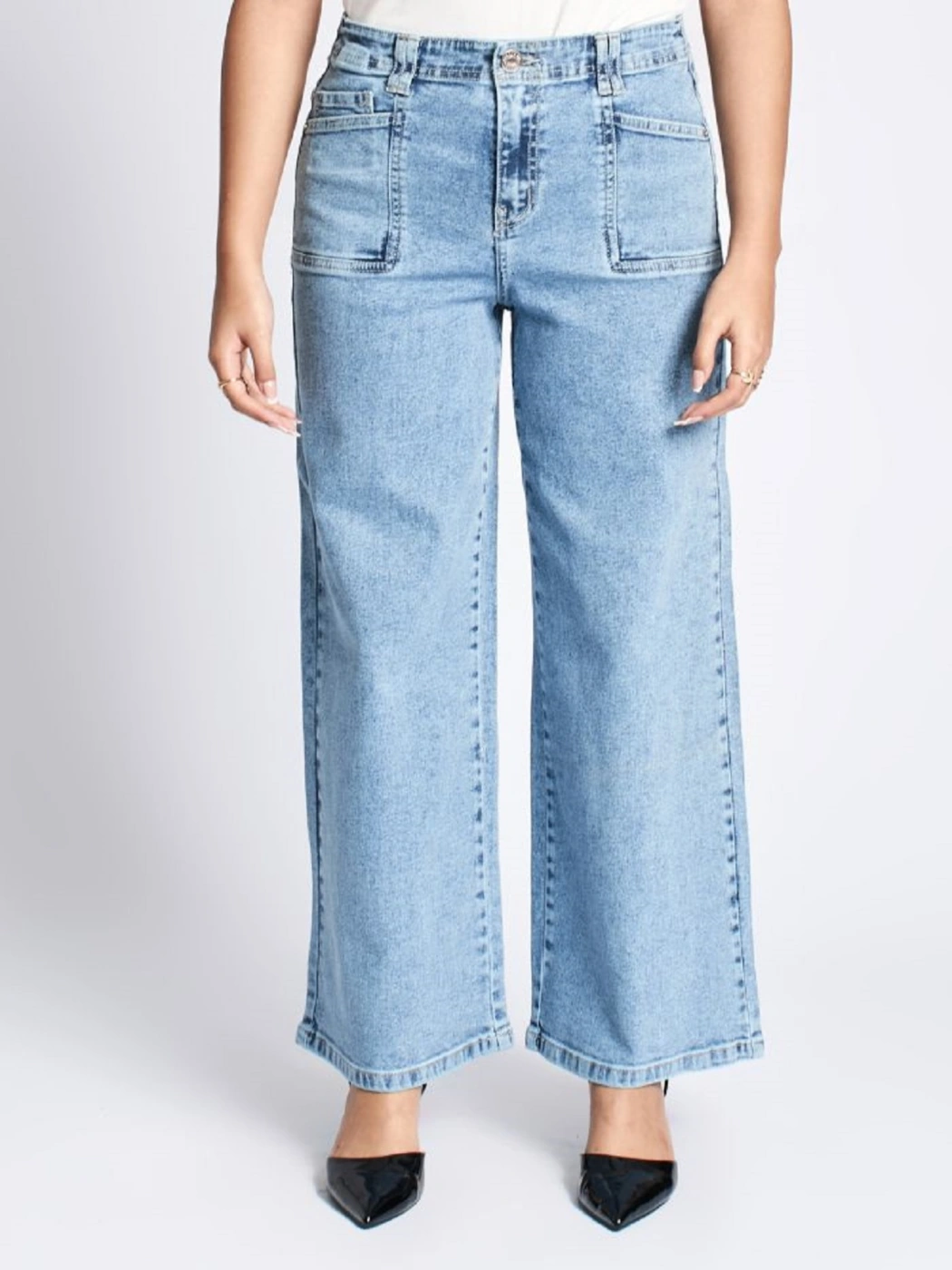 JEANS ALGODÓN WIDELEG MUJER PARADA 111 YUNA - 2