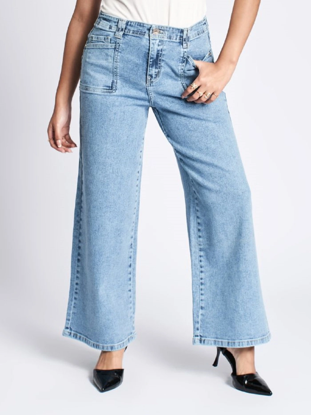 JEANS ALGODÓN WIDELEG MUJER PARADA 111 YUNA - 3
