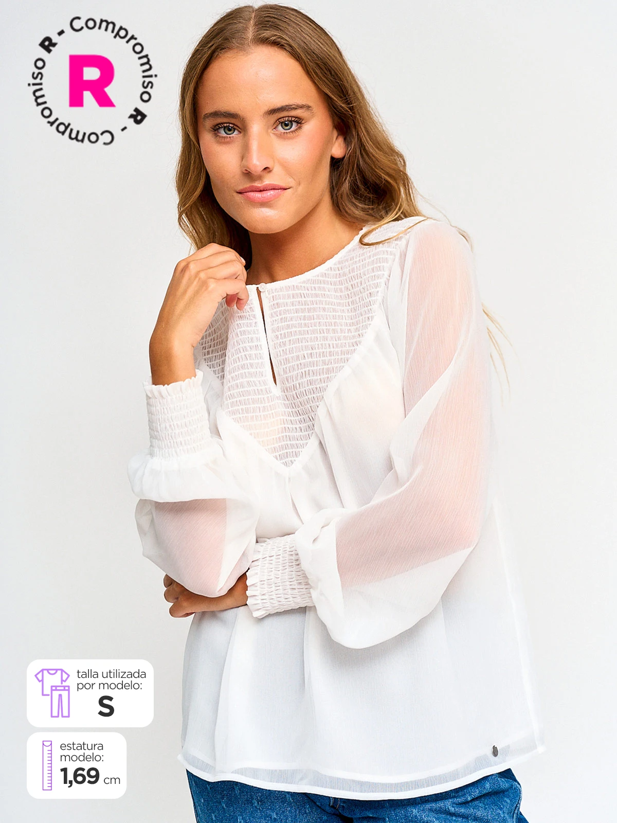 BLUSA MUJER PEPE JEANS LAUREL - 1