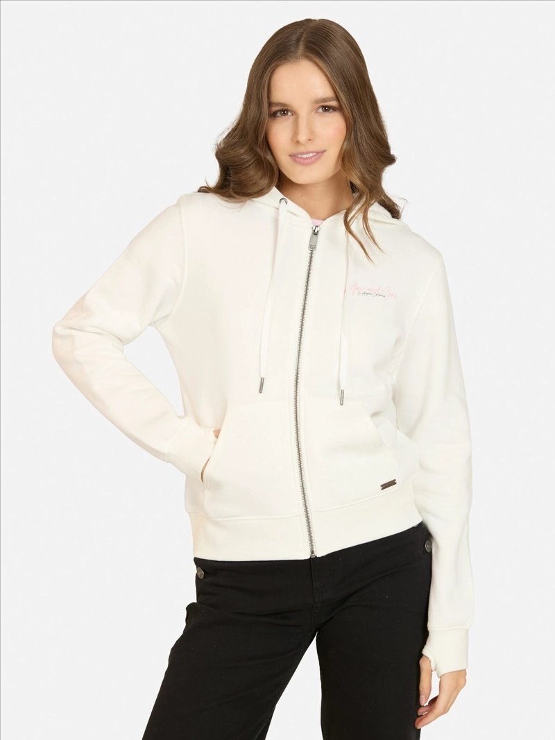 POLERA MANGA LARGA ALGODÓN MUJER MAUI AND SONS FULL ZIPPER - 2