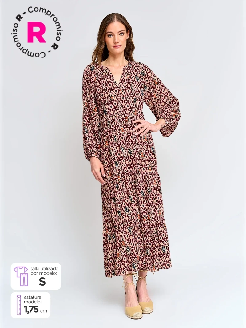 VESTIDO LARGO MUJER TATIENNE CALI - 1