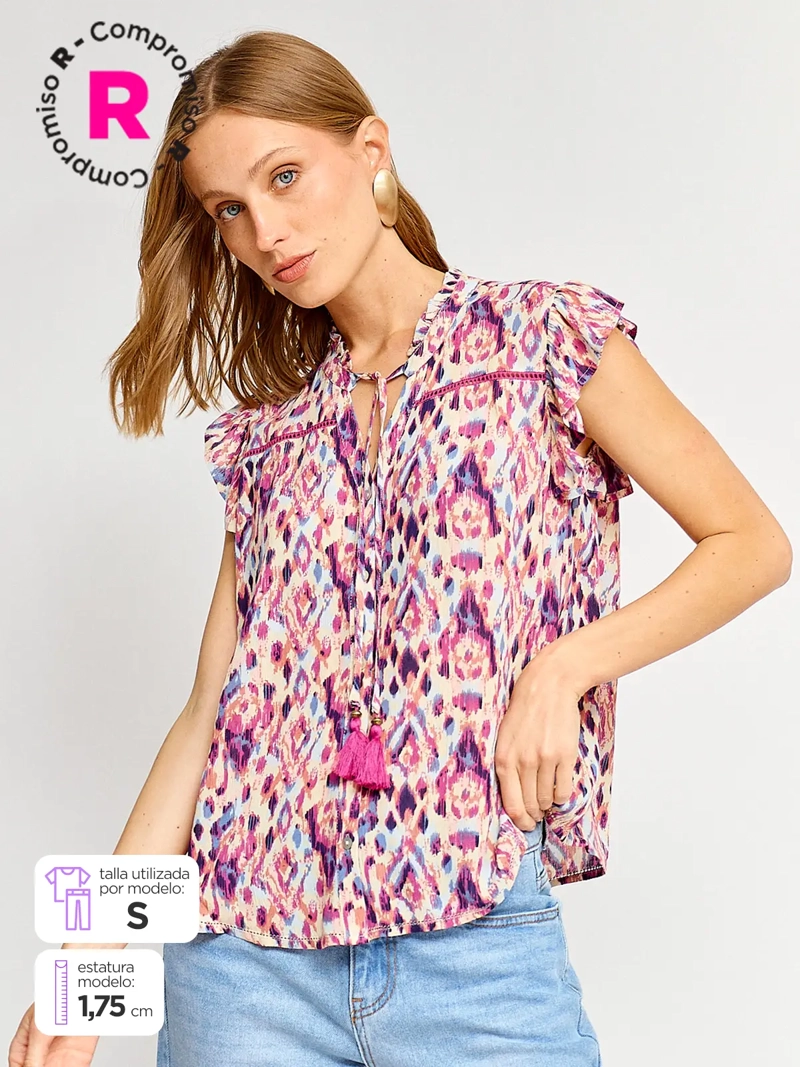 BLUSA SIN MANGAS MUJER TATIENNE BASTIAN - 1