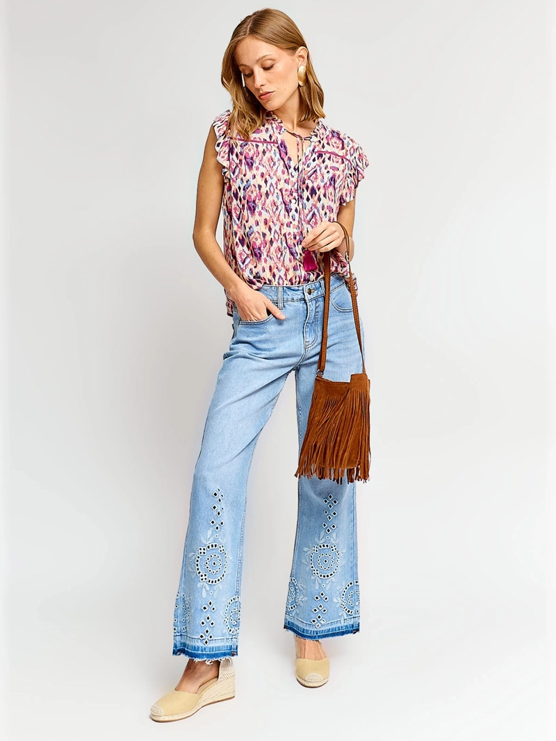 BLUSA SIN MANGAS MUJER TATIENNE BASTIAN - 4