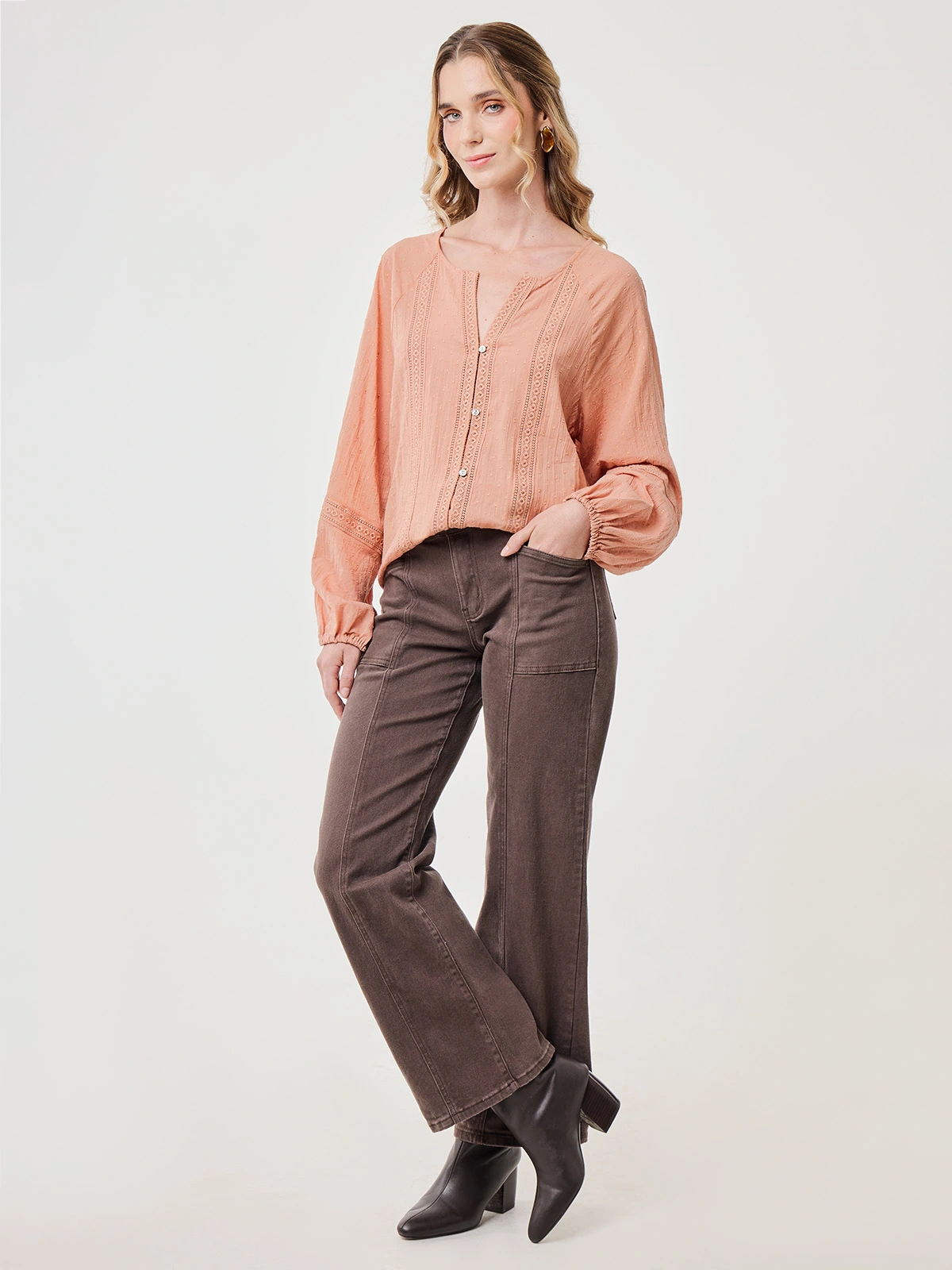 BLUSA MANGA LARGA MUJER TATIENNE - 5