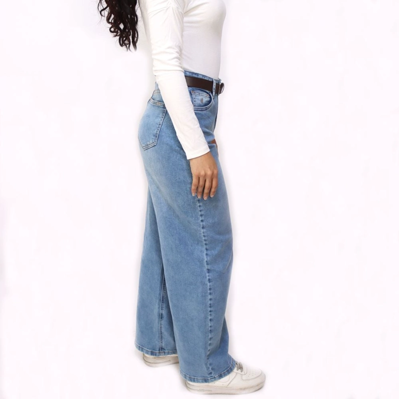 JEANS CULOTTE MUJER KAYRA POBLET COMFY - 2