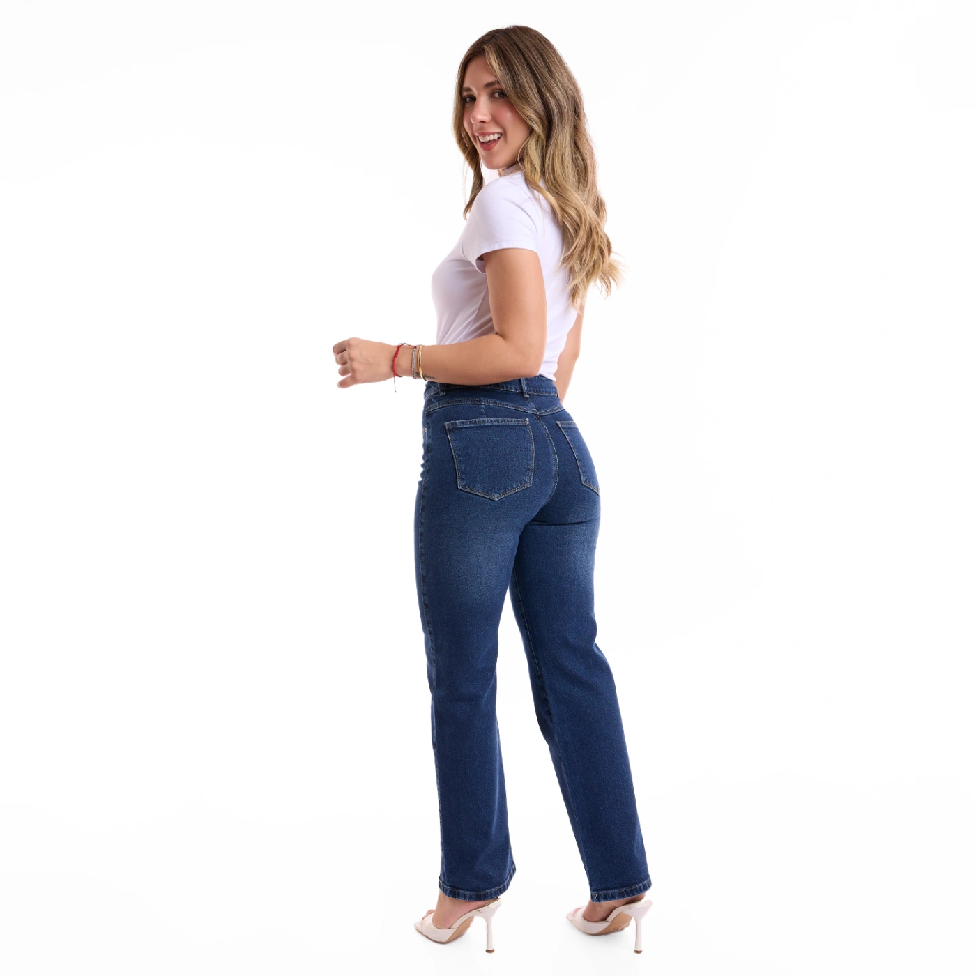 JEANS ALGODÓN STRAIGHT MUJER METAL JEANS NARDA NARDA II - 5