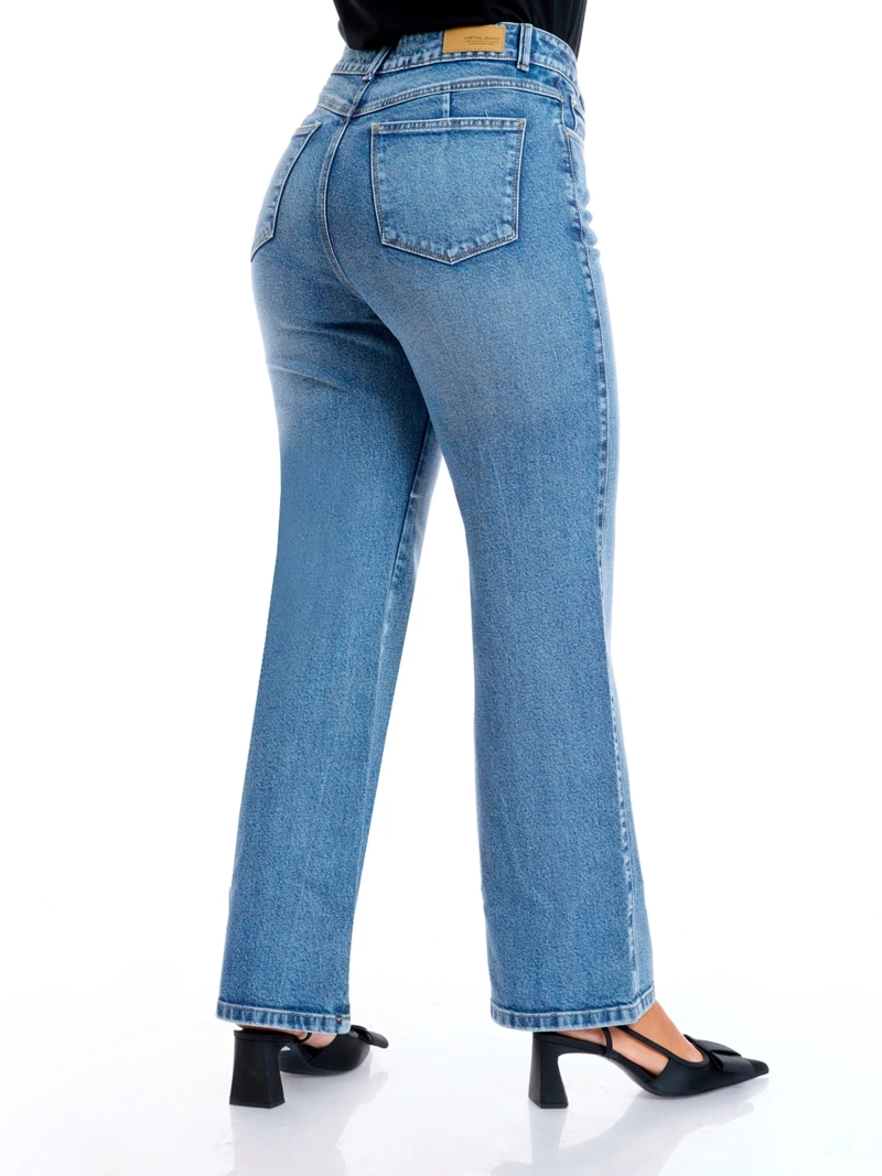 JEANS ALGODÓN STRAIGHT MUJER METAL JEANS NARDA NARDA II - 4