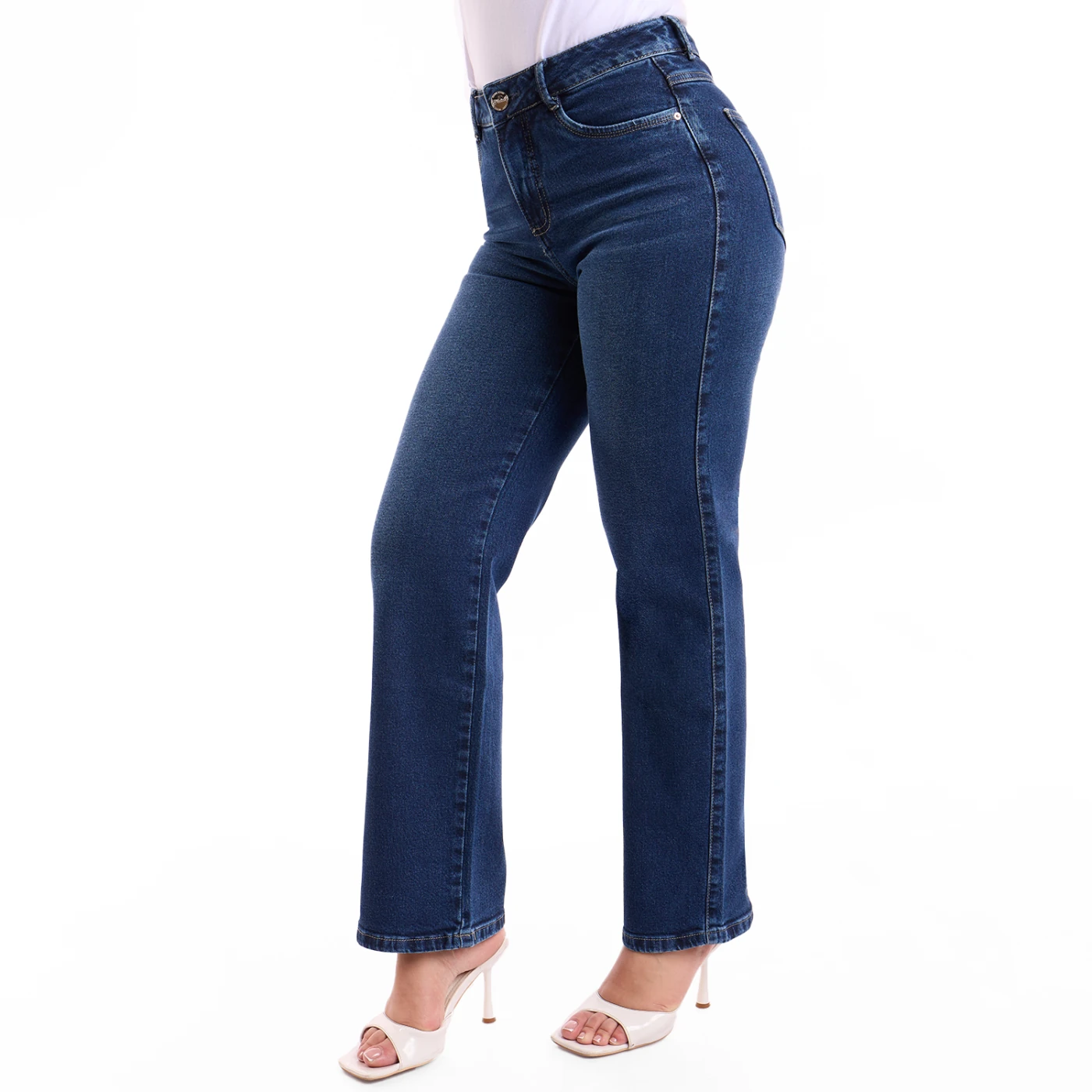 JEANS ALGODÓN STRAIGHT MUJER METAL JEANS NARDA NARDA II - 4