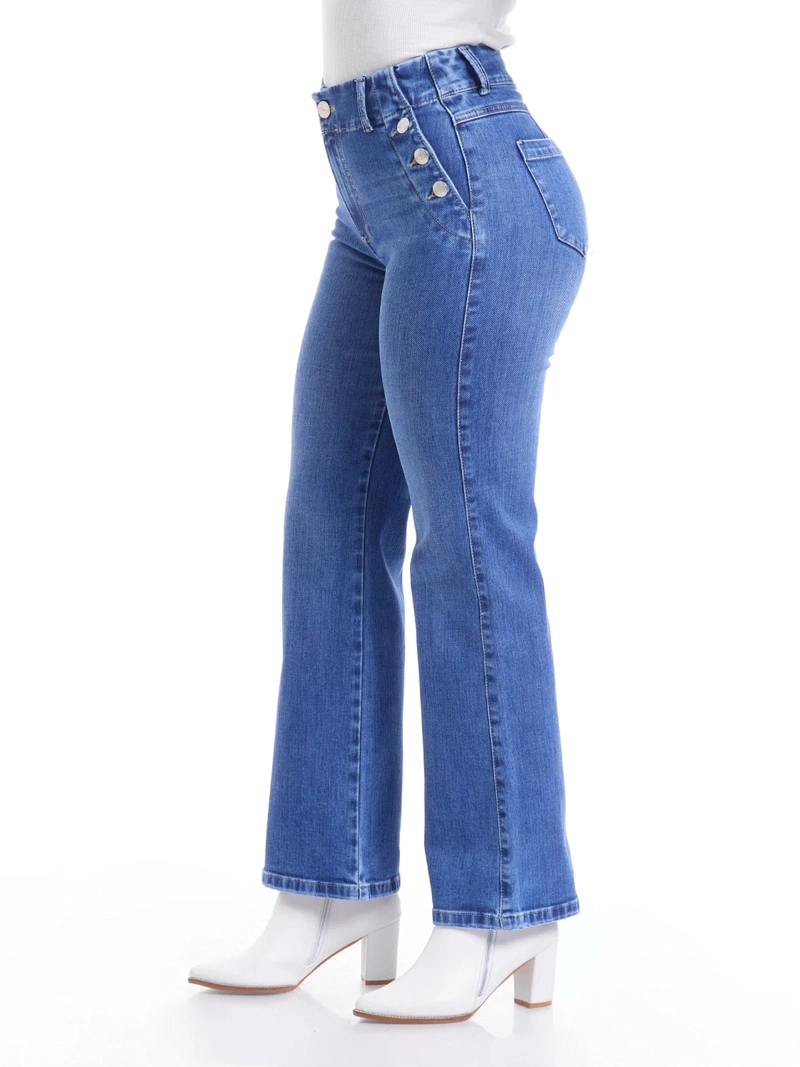 JEAN STRAIGHT MUJER METAL JEANS FERNANDA - 3