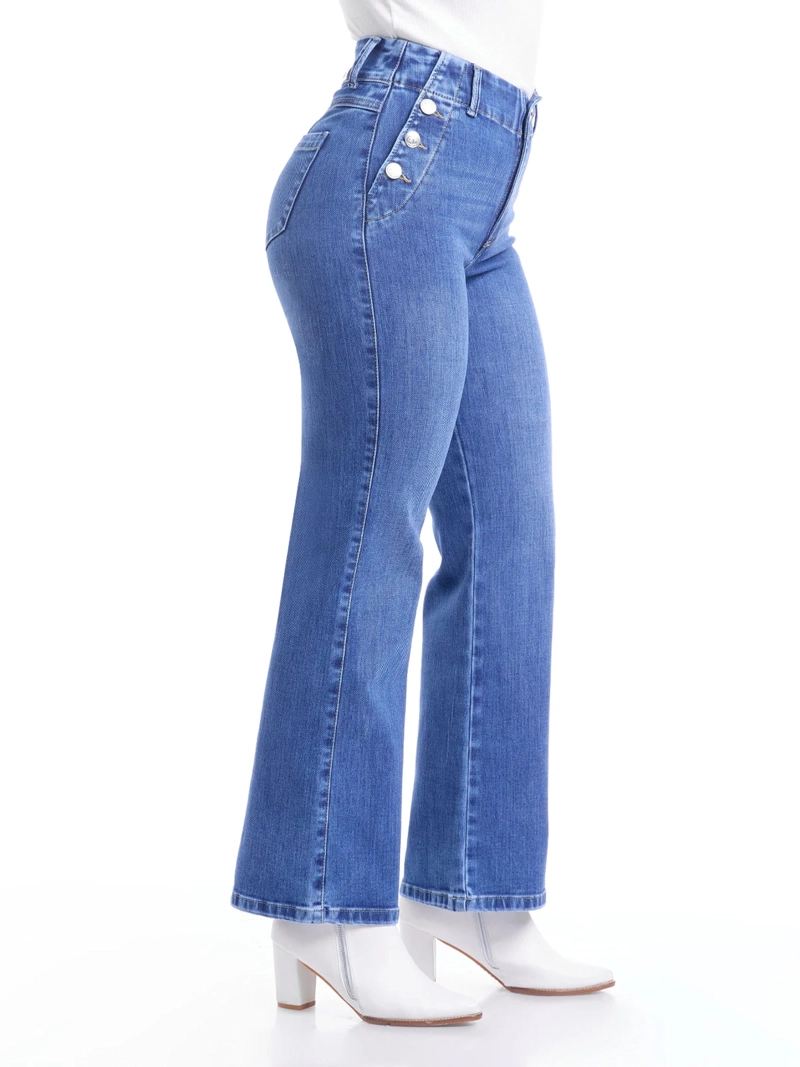 JEAN STRAIGHT MUJER METAL JEANS FERNANDA - 4