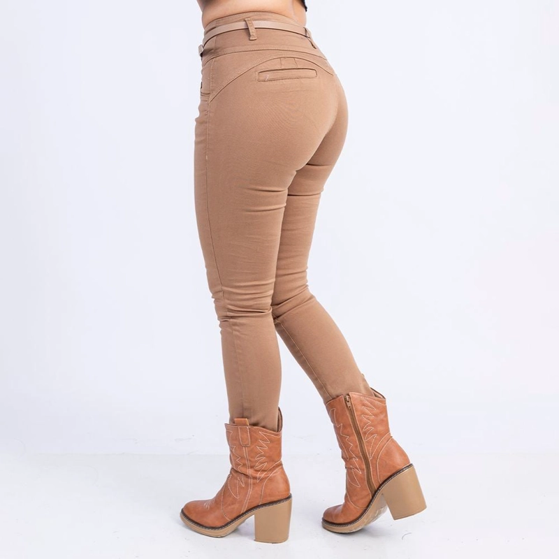PANTALÓN SKINNY MUJER SODA BLUES AGAZYT - 2