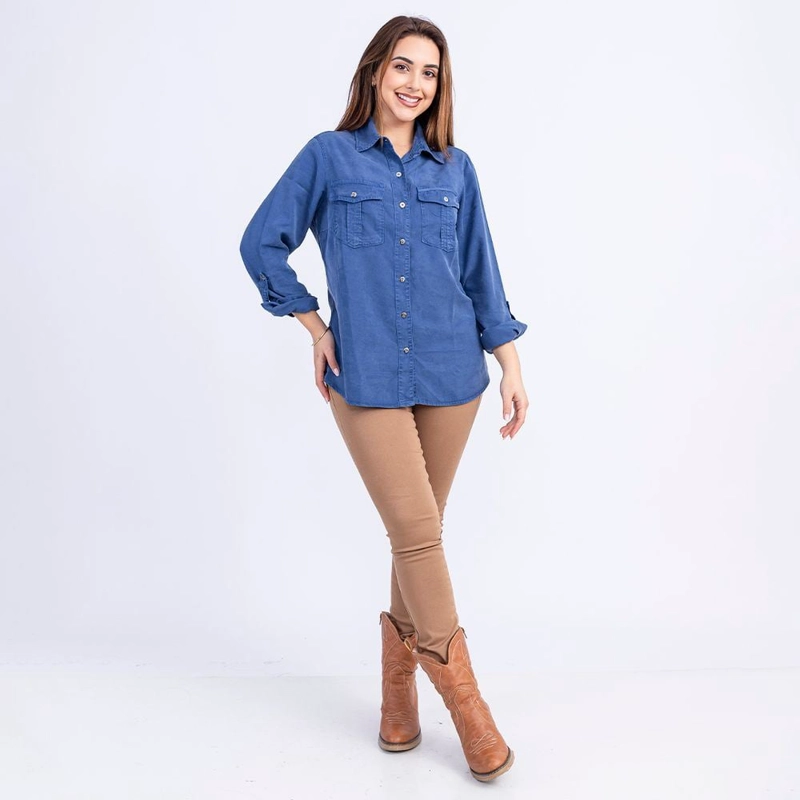 PANTALÓN SKINNY MUJER SODA BLUES AGAZYT - 3