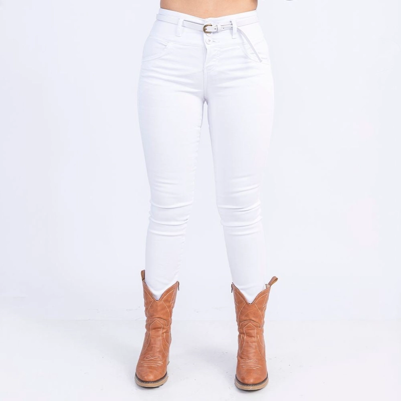 PANTALÓN SKINNY MUJER SODA BLUES AGAZYT - 1