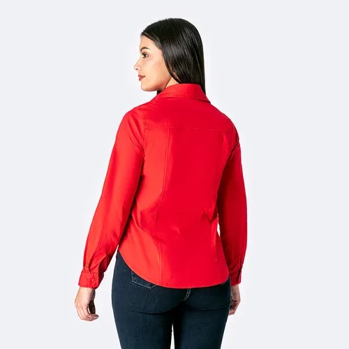 BLUSA PIONIER PARA MUJER MANGA LARGA ALBAA - 4