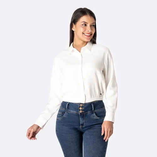 BLUSA PIONIER PARA MUJER MANGA LARGA DINNORA - 1