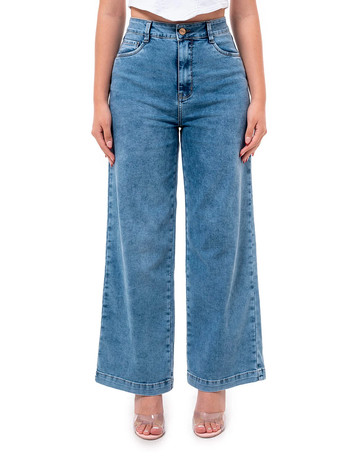 JEAN WIDELEG MUJER PIONIER NEGRO LARAAH - 2