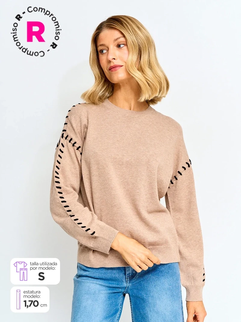 SWEATER MUJER TATIENNE DITCH - 1