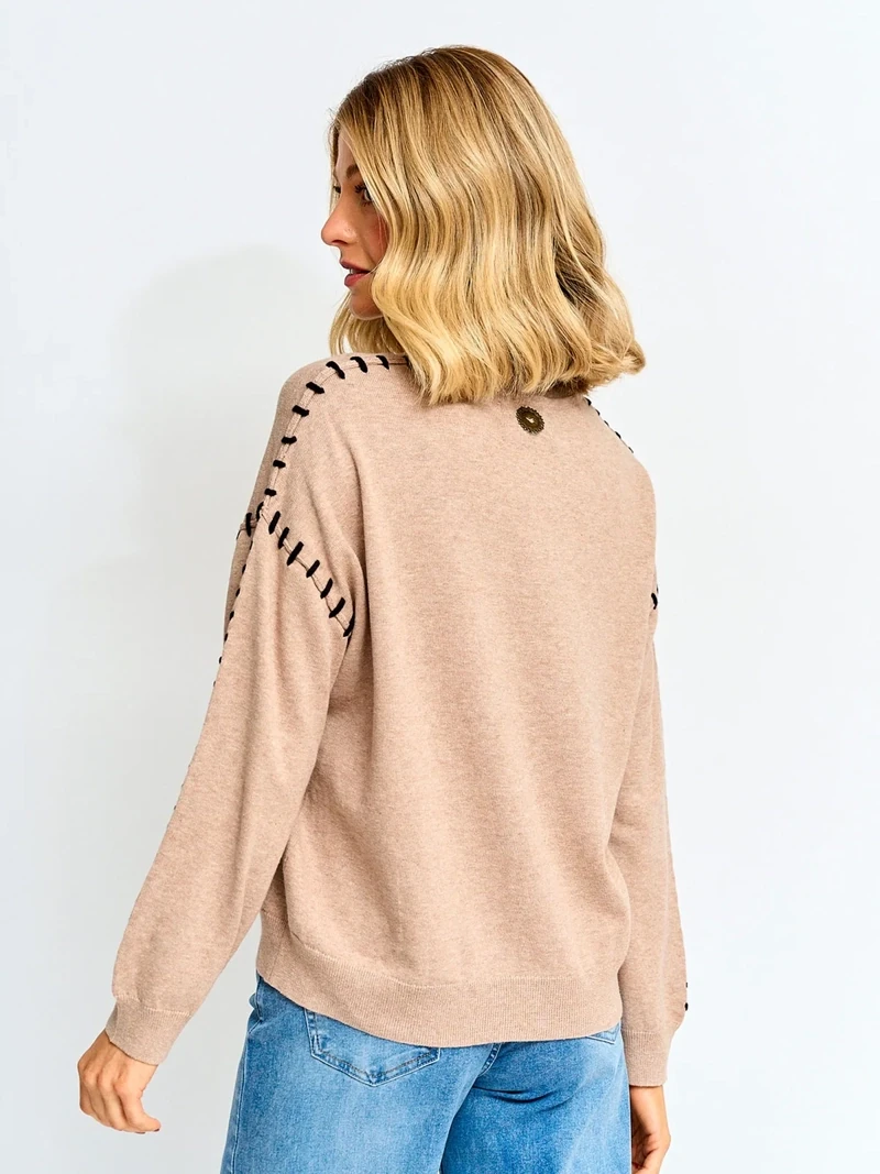 SWEATER MUJER TATIENNE DITCH - 2