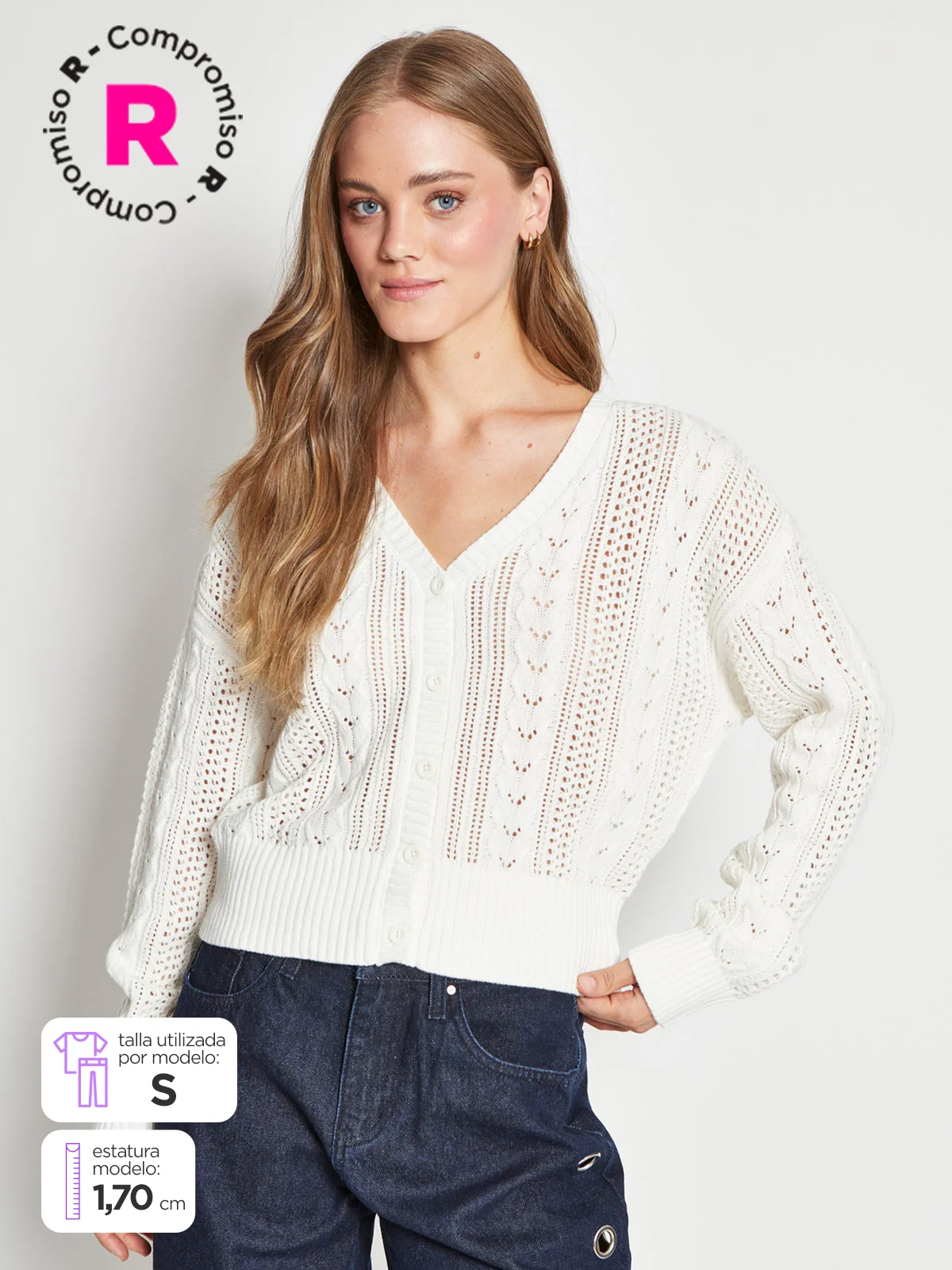 CARDIGAN MUJER AERO CAMELIA - 1