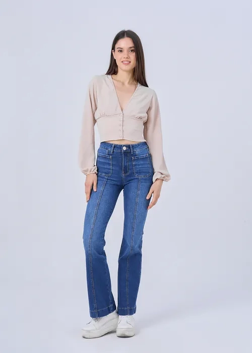 JEANS REGULAR MUJER ALEJANDRA BAIGORRIA MELANIE - 1