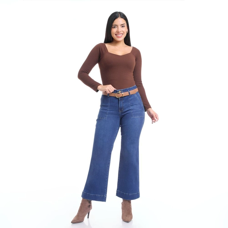 JEAN CULOTTE MUJER METAL JEANS ALONDRA - 2