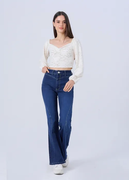 JEANS REGULAR MUJER ALEJANDRA BAIGORRIA MIRELLA FLARE - 1