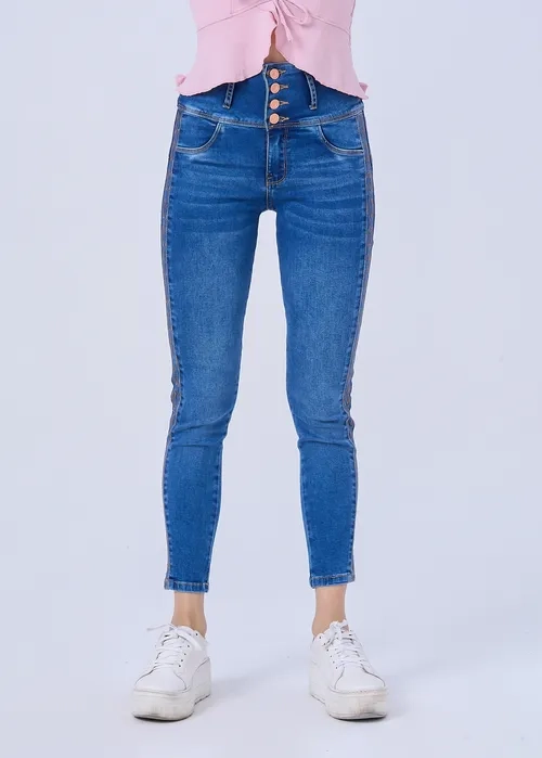 JEANS SKINNY MUJER ALEJANDRA BAIGORRIA CARINA CORAZON - 3
