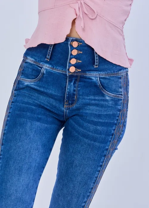 JEANS SKINNY MUJER ALEJANDRA BAIGORRIA CARINA CORAZON - 4