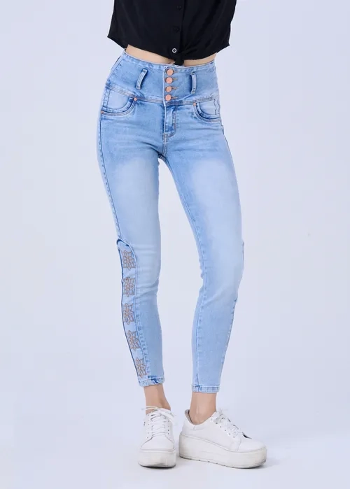 JEANS SKINNY MUJER ALEJANDRA BAIGORRIA JANET CORAZON - 3