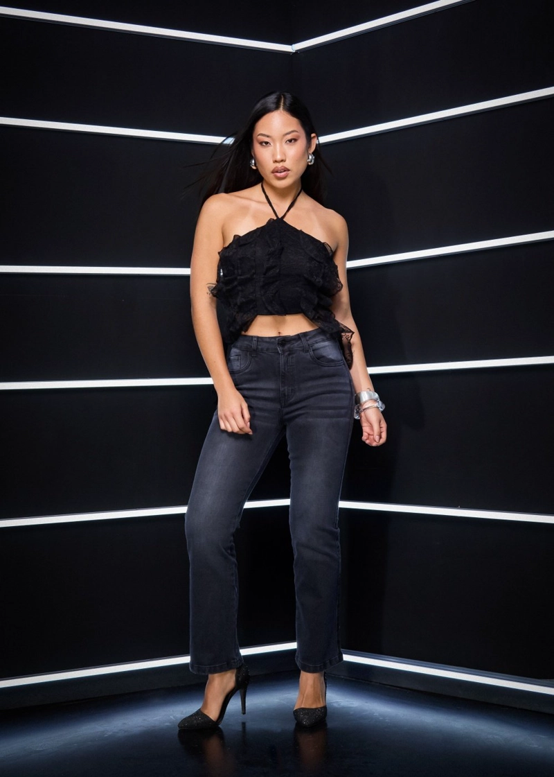 JEANS REGULAR MUJER ALEJANDRA BAIGORRIA ANI WIDE AB JUVENIL - 1