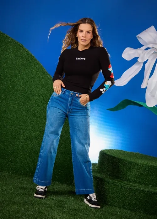 JEANS REGULAR MUJER ALEJANDRA BAIGORRIA STEFANY WIDE - 1