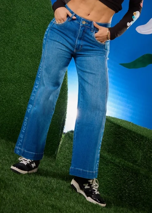 JEANS REGULAR MUJER ALEJANDRA BAIGORRIA STEFANY WIDE - 3