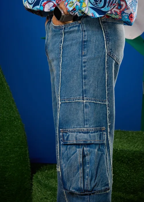JEANS REGULAR MUJER ALEJANDRA BAIGORRIA ALEXANDRA CARGO - 4