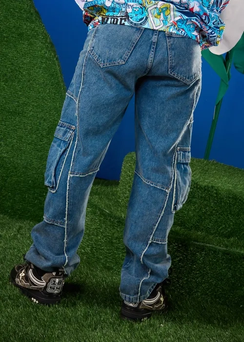 JEANS REGULAR MUJER ALEJANDRA BAIGORRIA ALEXANDRA CARGO - 3