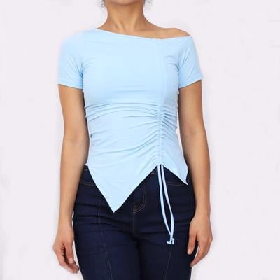 POLO MANGA CORTA MUJER KAYRA POBLET PERFECT FIT CORDÓN DELANTERO - 1