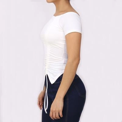 POLO MANGA CORTA MUJER KAYRA POBLET PERFECT FIT CORDÓN DELANTERO - 2