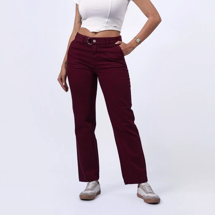 PANTALÓN SUELTO MUJER BRONCO LEYA - 1