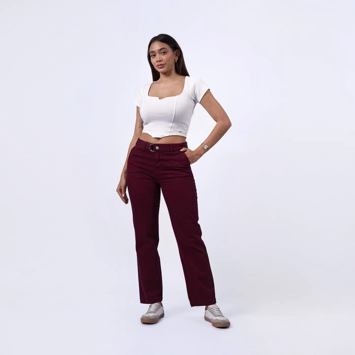 PANTALÓN SUELTO MUJER BRONCO LEYA - 5