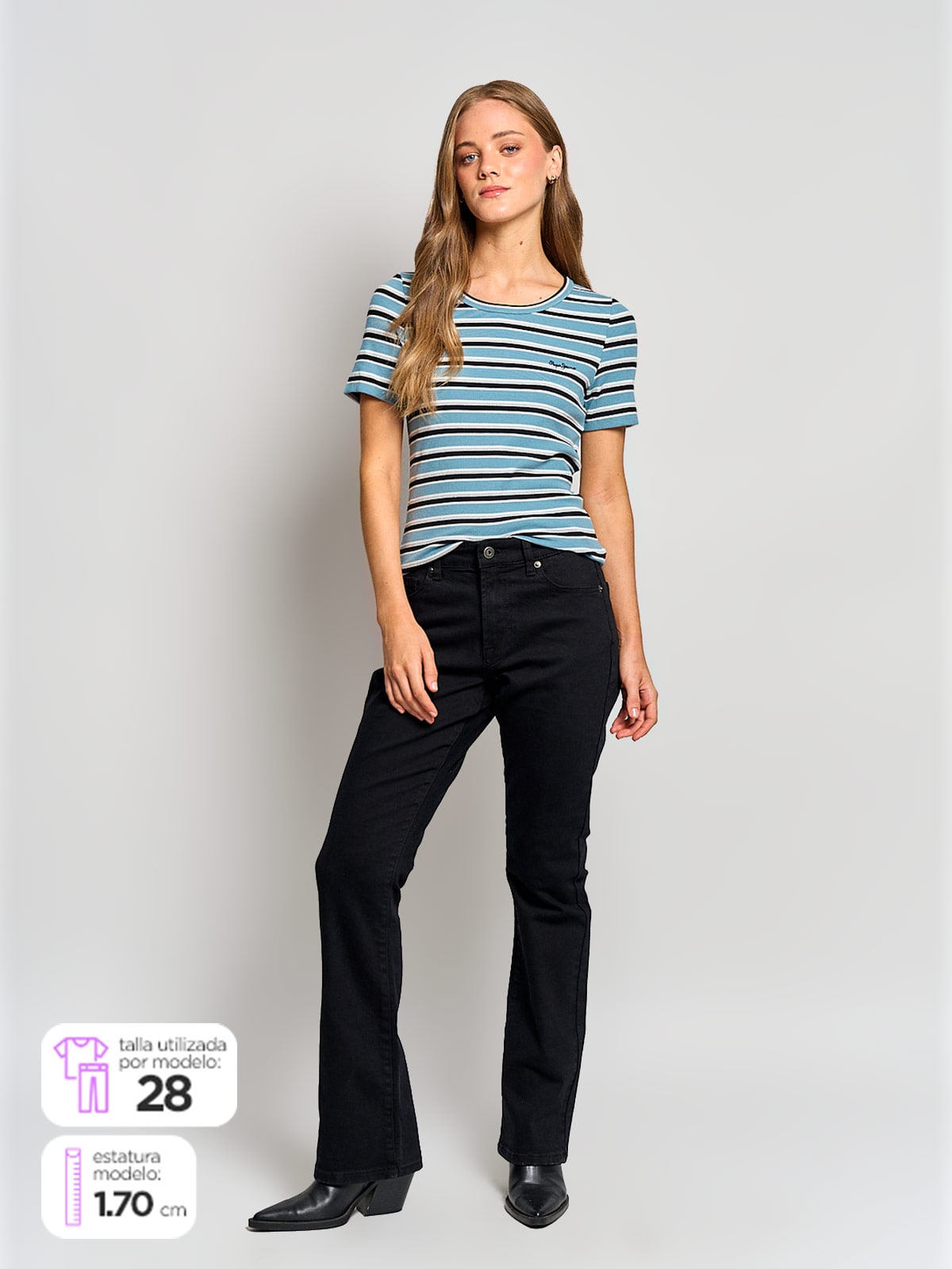 JEANS REGULAR MUJER PEPE JEANS PICADILLY - 1