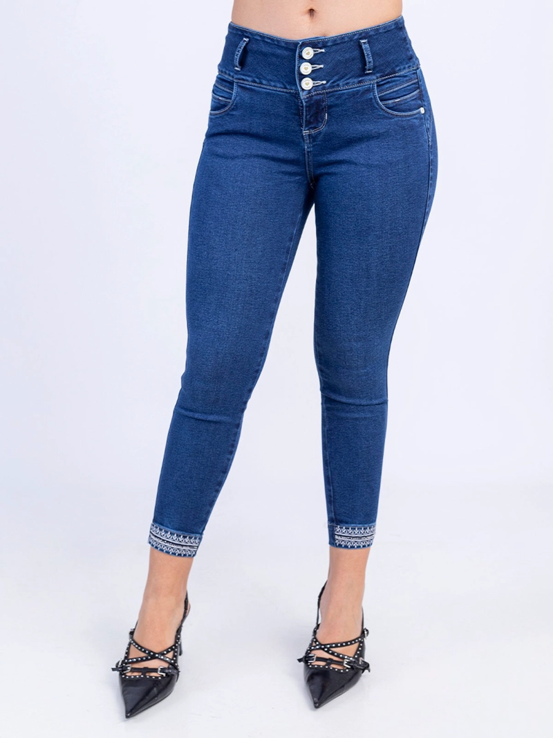 JEAN SKINNY MUJER SODA BLUES TEROZI - 2