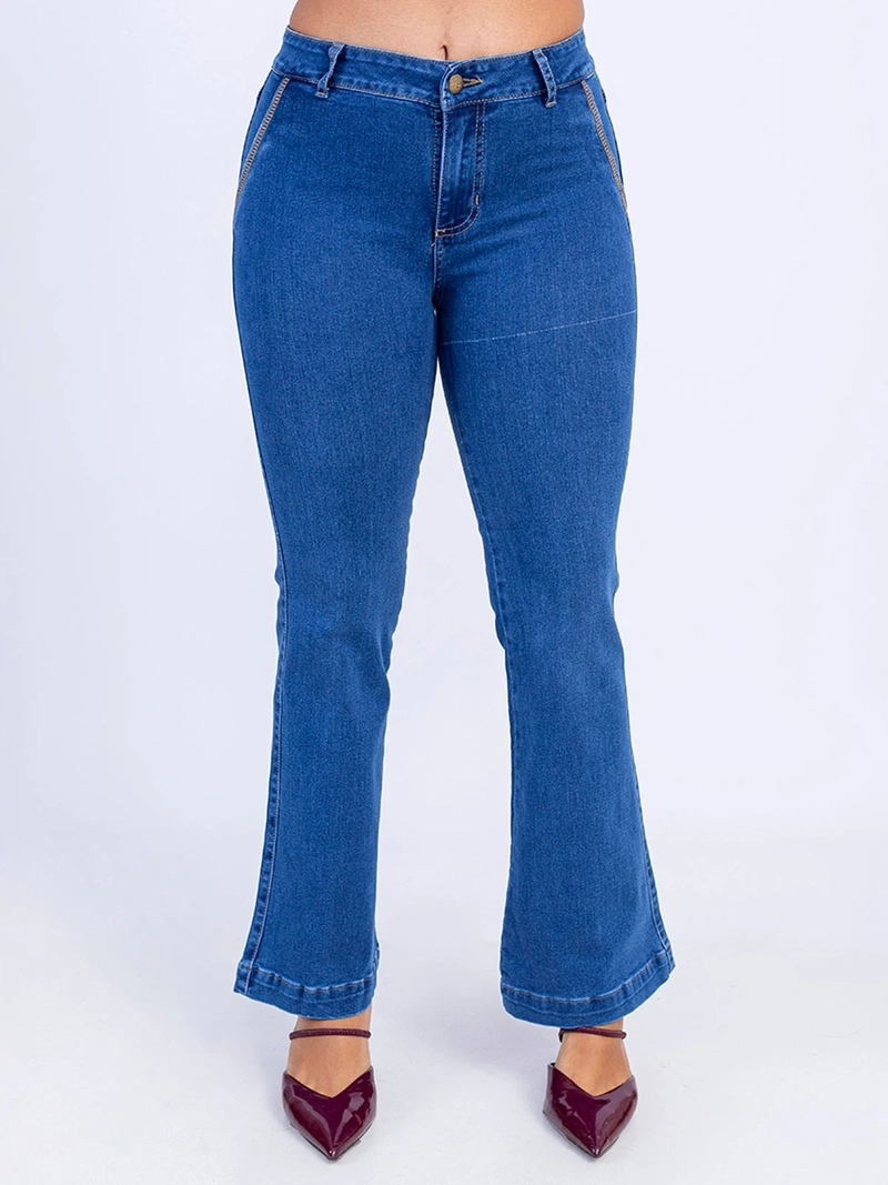 JEAN FLARE MUJER SODA BLUES XALIZA - 2