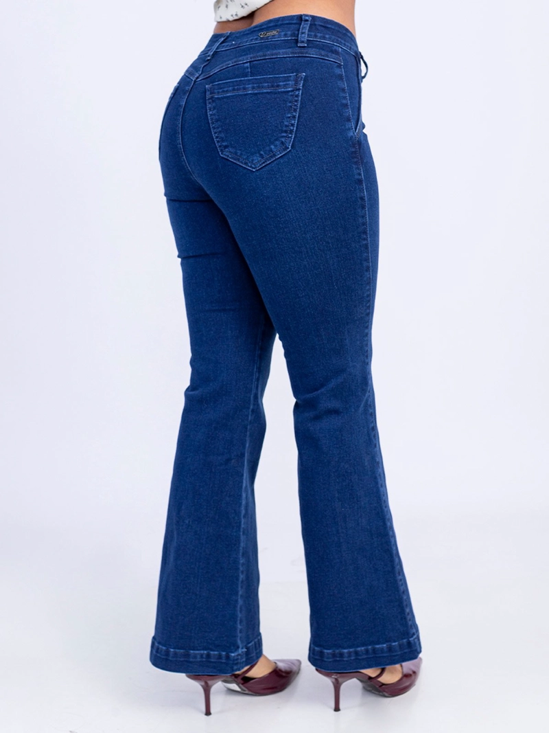 JEAN FLARE MUJER SODA BLUES XALIZA - 4